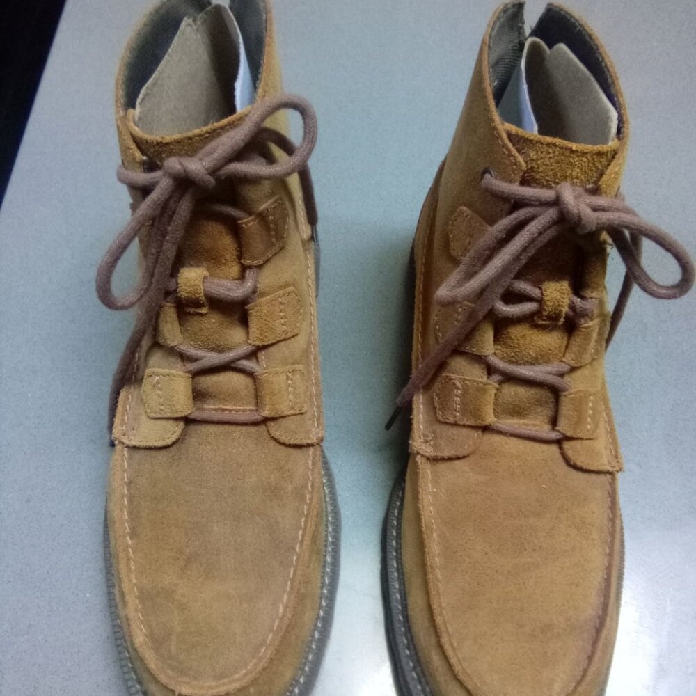 Men's Sorel Moc Toe Madson Caribou Suede boots size 10.5